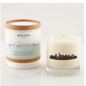 SCRIPTED Fragrance Boston skyline Soy Candle 8 Oz